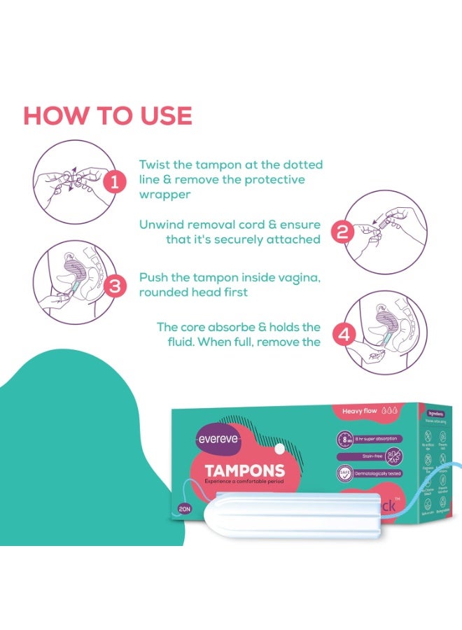 عشية أي وقت مضى حفائظ للتدفق الثقيل 20 قطعة فائقة الامتصاص ناعمة ومريحة وخالية من الطفح الجلدي وخالية من البقع والتحكم في الرائحة وقابلة للتحلل ومعتمدة من إدارة الغذاء والدواء - Image 5