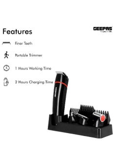 GEEPAS Geepas Rechargeable Trimmer for Men - GTR8128N  - Image 2