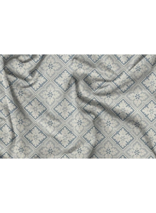 BSB HOME BSB HOME Premium Cotton Flat Double Bedsheets with 2 King Size Pillow Covers | Double Bed Breathable | Wrinklefree | Ultrasoft 200 TC Supersoft | 90x90 Inches| White & Grey  - Image 4