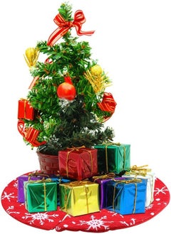 ACLIX Christmas Tree Skirt Red/White 90cm  - Image 3