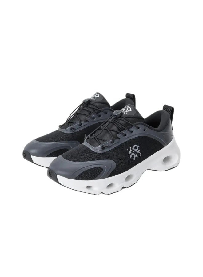 ON LOEWE x On Cloudsolo Comfortable Running Shoes(Black/White) - Image 4
