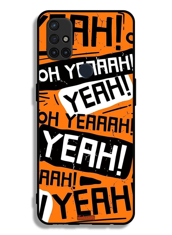 Tolwak OnePlus Nord N10 5G Protective Case Cover Oh Yeah - Image 2