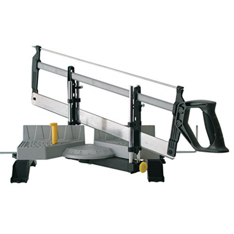 Automatic Metal Mitre Box with Saw - Fine Saw with Universal Saw Blade 13 Teeth/Inch - 30, 45, 60 and 90° Angle - 1-20-800 - Image 1
