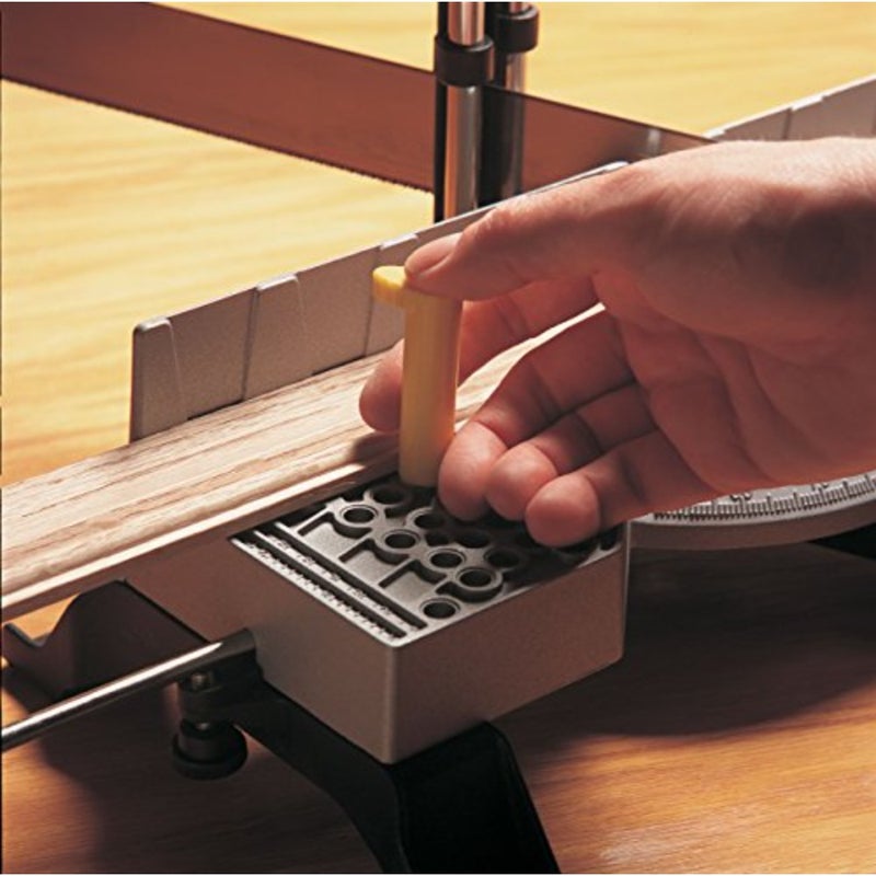 Automatic Metal Mitre Box with Saw - Fine Saw with Universal Saw Blade 13 Teeth/Inch - 30, 45, 60 and 90° Angle - 1-20-800 - Image 2