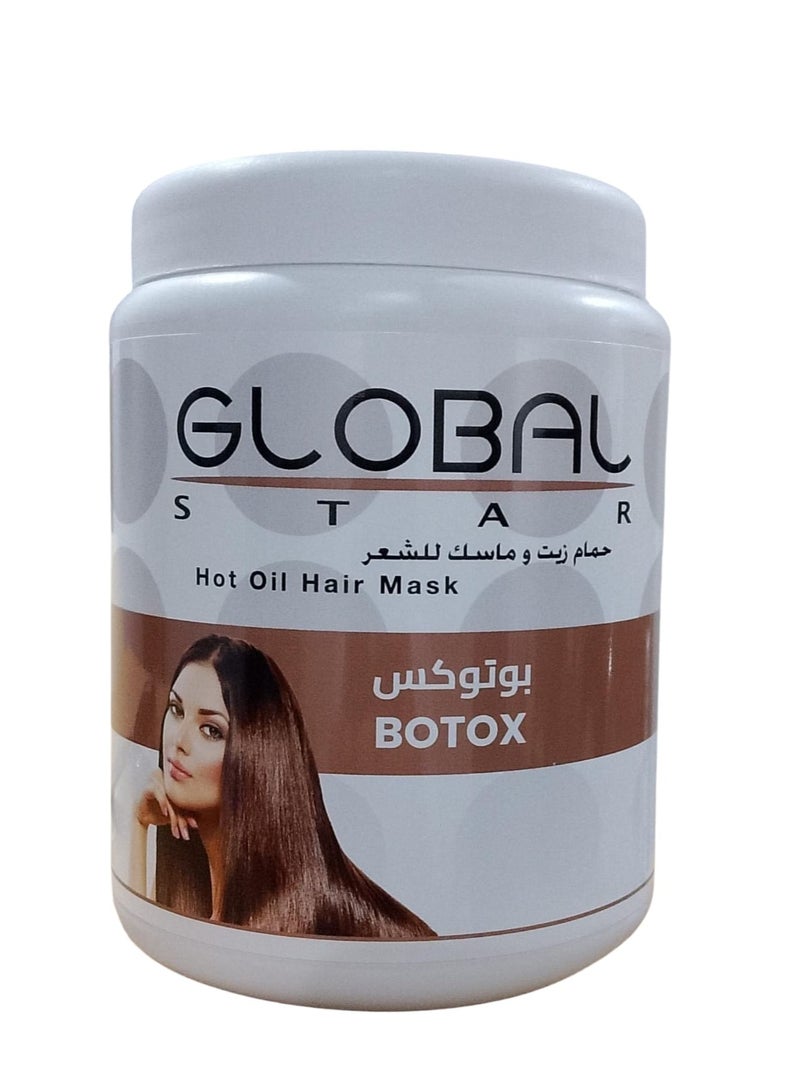 جلوبال ستار حمام زيت و ماسك للشعر  بوتوكس 1000مل - Image 1