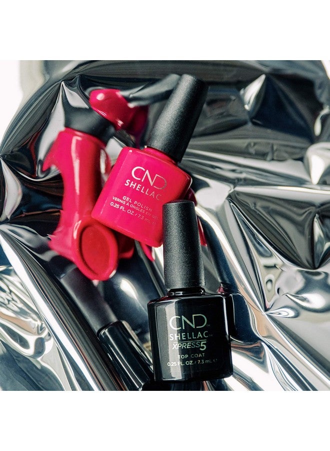 CND Shellac Gel Nail Polish Longlasting Nailpaint Color With Curvehugging Brush Pink/Rose/Fuchsia Polish 0.25 Fl Oz - Image 4