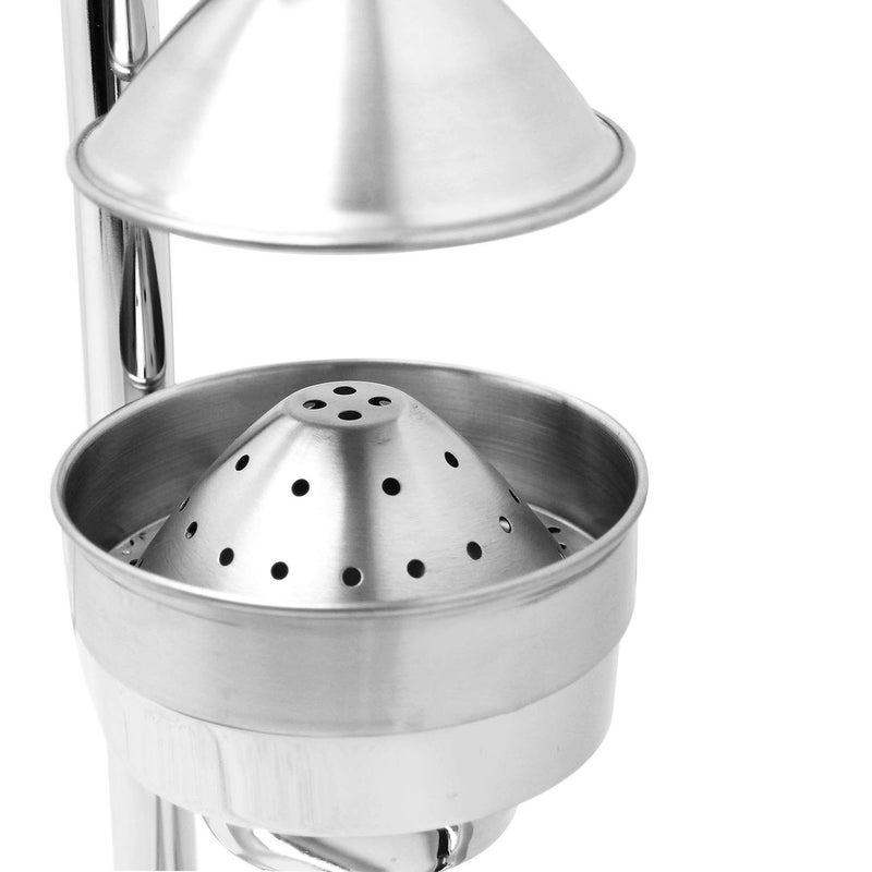 Foliam FOLIAM Hand Press Juicer Machine Heavy Duty Citrus Manual Juicer Orange Squeezer for Fruits Vegetables Silver  - Image 5