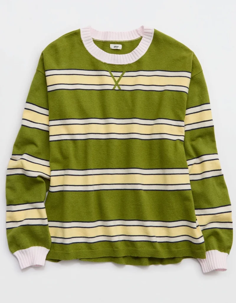 Aerie Aerie Short Sleeve Polo Sweater