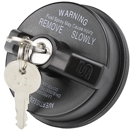 ROVIKE Locking Gas Cap,Lock Fuel Cap Replace 5278655AA For 2000-2020 Dodge Jeep Chrysler - Ram 1500 2500 3500, Journey,Caravan,Charger,Dakota,Durango & Jeep Wrangler JK TJ, Liberty & Chrysler 200 300 Sebring - Image 5