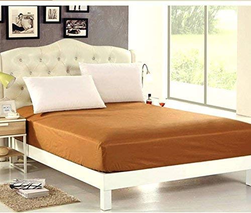 AMZ 100 Waterproof and Dustproof Soft Terry Cotton Small Bed Fitted Mattress ProtectorMattress Cover Double - Image 2