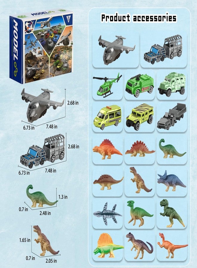Frontoytall Dinosaur Toys Plastic Mini Dinosaur Figure Toy Set for Kids 3+ - Image 2