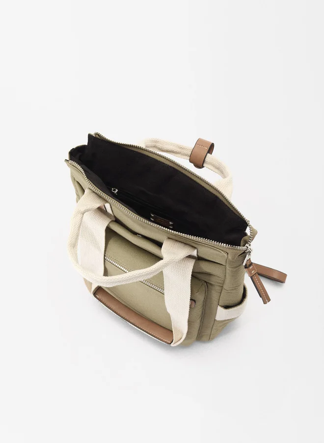 PARFOIS CANVAS BACKPACK MULTIFUNCTION STRAPS