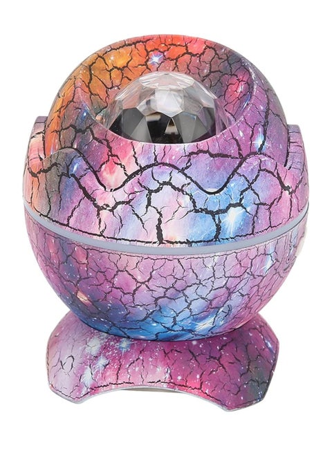 LED Projector Lamp 3D Dinosaur Egg Shape Remote Control Bluetooth Music Projector Lamp for Bedroom, Kids Room, Cafe Multicolor