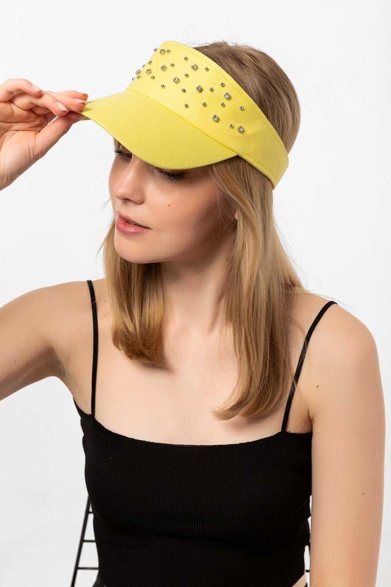 Saria Moda Saria Fashion Stone Tennis Hat  - Image 1