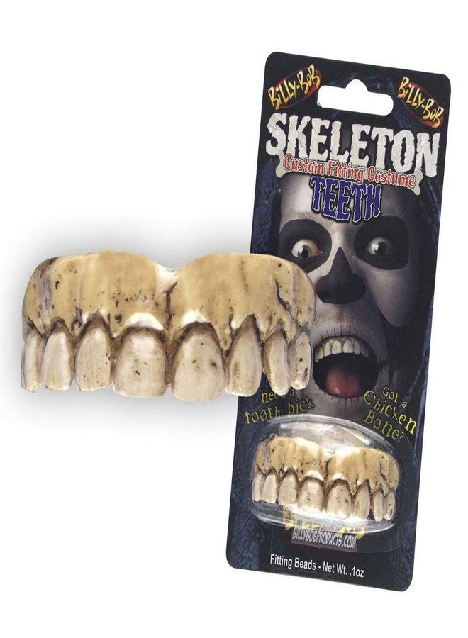 Billy-Bob Billy Bob Fake Halloween Teeth - Skeleton - Image 3