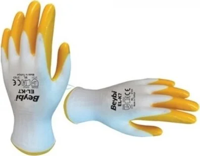 Beybisi Oyuncak Beybi Pn7 Nitrile Gloves Knitted Poly 24 Pairs 10 No