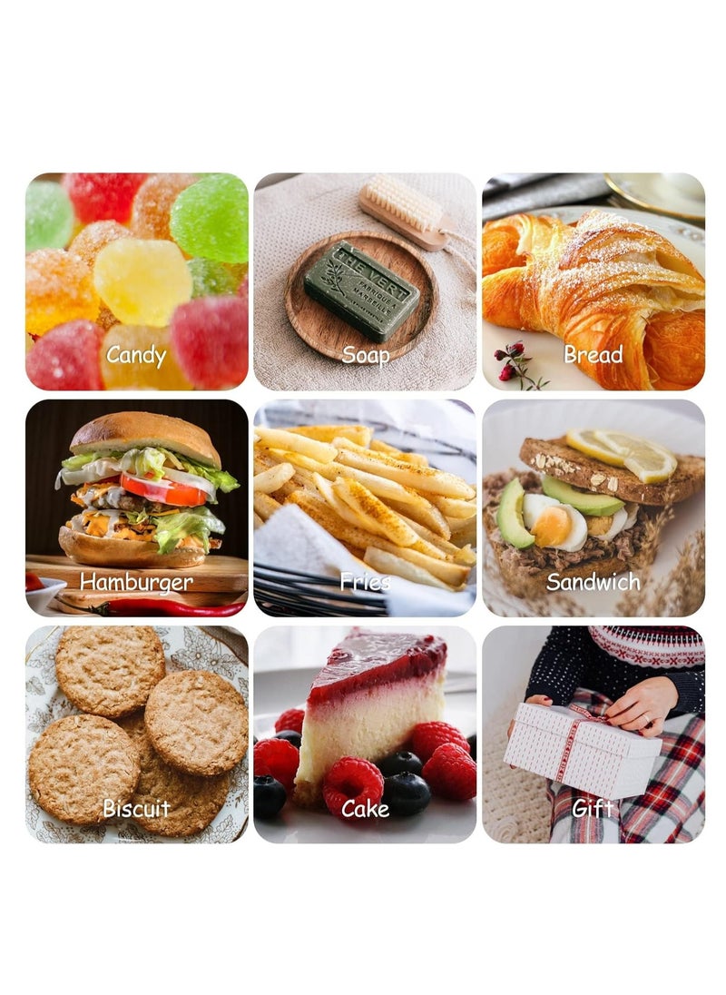 GUDOO - 100Pcs Sandwich Wrapping Paper, Wax Paper Sheets for Food, Greaseproof & Non-stick Baking Parchment Paper, Pre-cut Unbleached Parchment Paper Perfect for Bread, Burger and Basket Liners (Pure brown) - Image 1