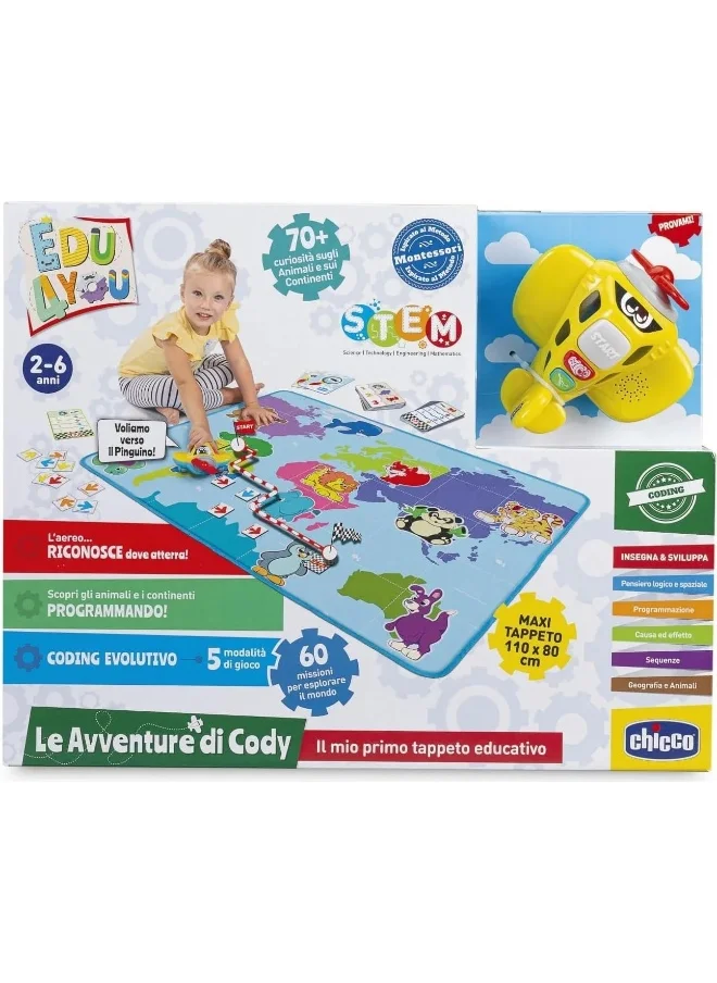Chicco Chicco Airlines The Adventures Of Cody Toy 2Y-6Y