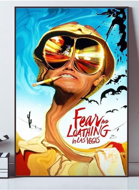 Fear and Loathing in Las Vegas Movie Poster, Art Poster, Home Decor, Wall Art Prints, High Quality Reproduction, Keepsake