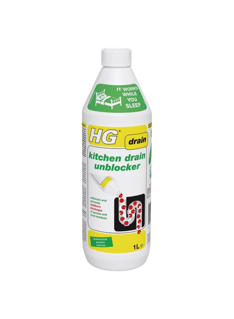 HG Kitchen Drain Unblocker 1L