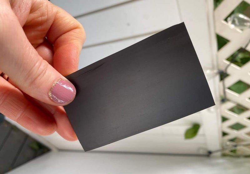 LLPT Self Adhesive Business Card Magnets 200 Packs Easy Peel Stick Promotion Small Magnetic Sheet for Business Marketing Card Teaching Schedule Photo Wall(BCM200) - Image 5