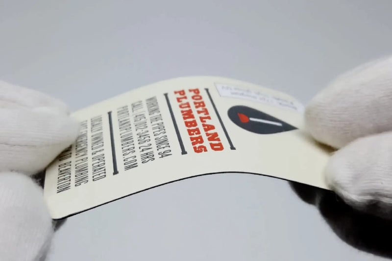 LLPT Self Adhesive Business Card Magnets 200 Packs Easy Peel Stick Promotion Small Magnetic Sheet for Business Marketing Card Teaching Schedule Photo Wall(BCM200) - Image 4