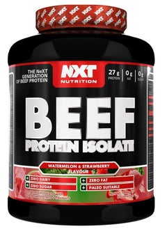 NXT Nutrition Beef Protein Isolate Zero Dairy Kiwi & Lime Flavour 60 Servings 1800g 