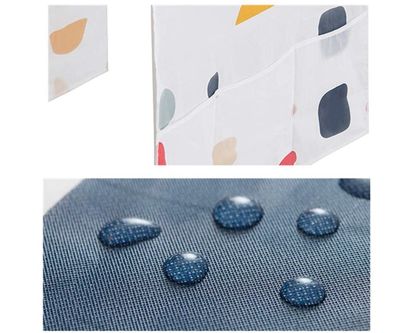 Kinteshun Fridge Washing Machine Dustproof Cover,Refrigerator Washer Dryer Top Cover with Kitchenware Organizer Pockets - Image 3