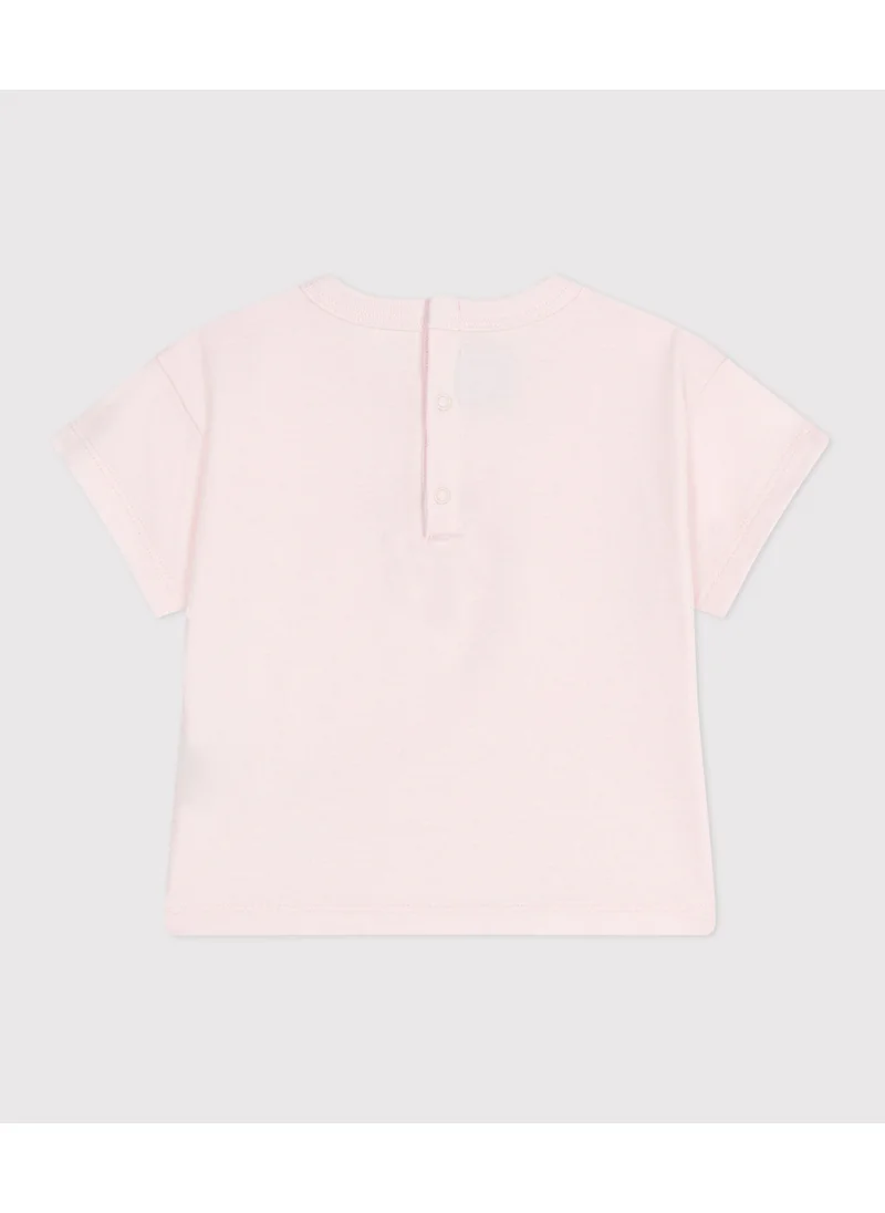 بيتي باتو Babies' short-sleeved plain cotton T-shirt