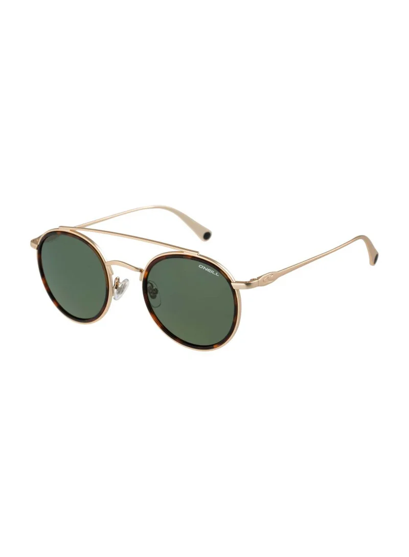 O'NEILL ONS-CARILLO Men Round Polarized Double Bridge Sunglasses Gold 50 mm
