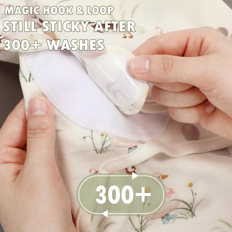 Oudain 3 Pcs Silly Goose Swaddles for Newborns Organic Cotton Adjustable Swaddles 0-3 Months Newborn Gift Breathable Soft Nursery Swaddling Blankets for Baby Boy Girl - Image 5