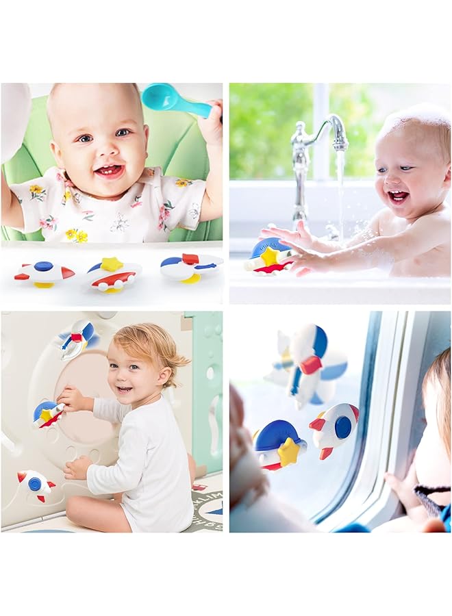 KASTWAVE Suction Cup Spinner Spinning Fidget Sensory Space Suction Cup Spinner - Image 2