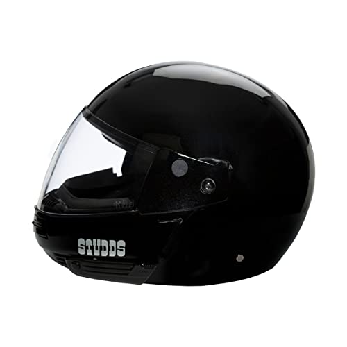 Studds RSINC Ninja Pastel Plain Full Face Helmet- Black (Xl) - Image 3