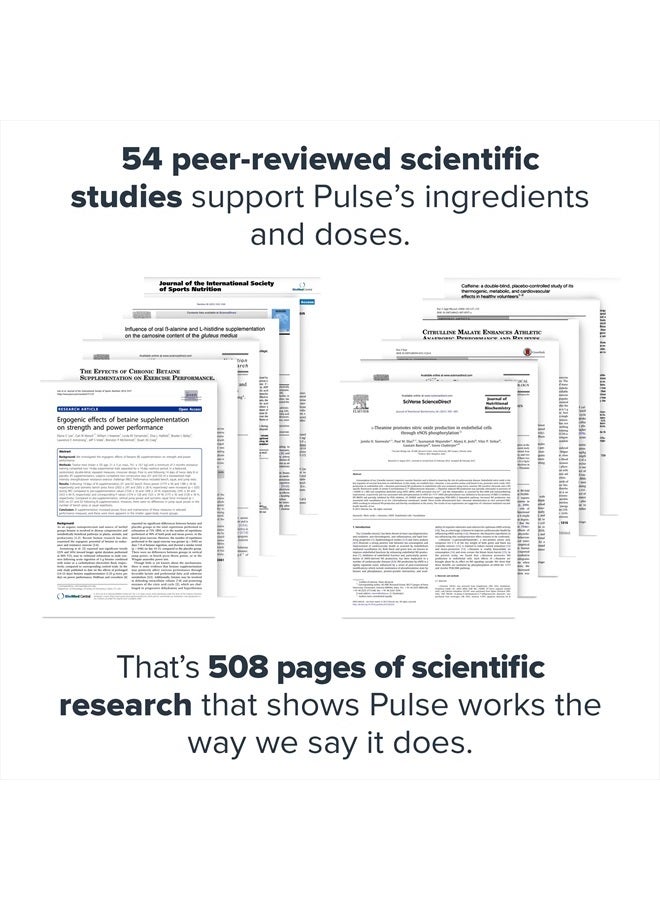 Legion Pulse Pre Workout Supplement - All Natural Nitric Oxide Preworkout Drink to Boost Energy, Creatine Free, Naturally Sweetened, Beta Alanine, Citrulline, Alpha GPC (Green Apple) - Image 3