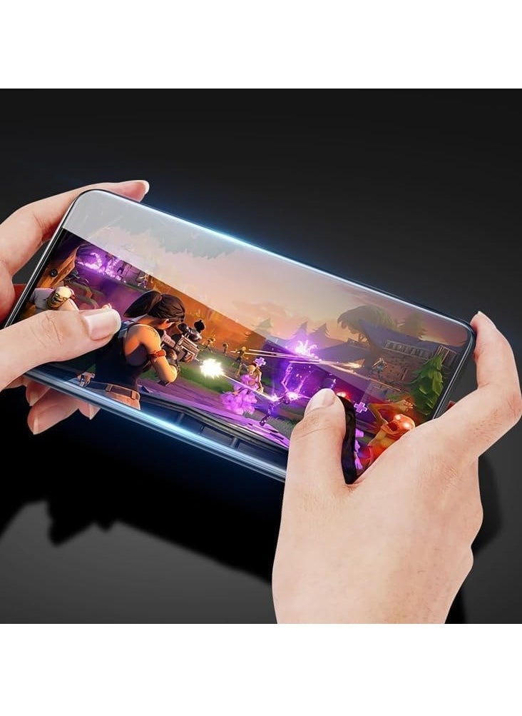 TIGER 2 Pack 5D Clear Tempered Glass Screen Protector for OPPO A76 – Ultra HD Display Clarity with Full Edge-to-Edge Coverage – 9H Hardness Glass, Scratch Resistant, Case Friendly, Anti-Fingerprint, Bubble-Free, Shockproof & Easy Installation with HD Touch Sensitivity  - Image 3