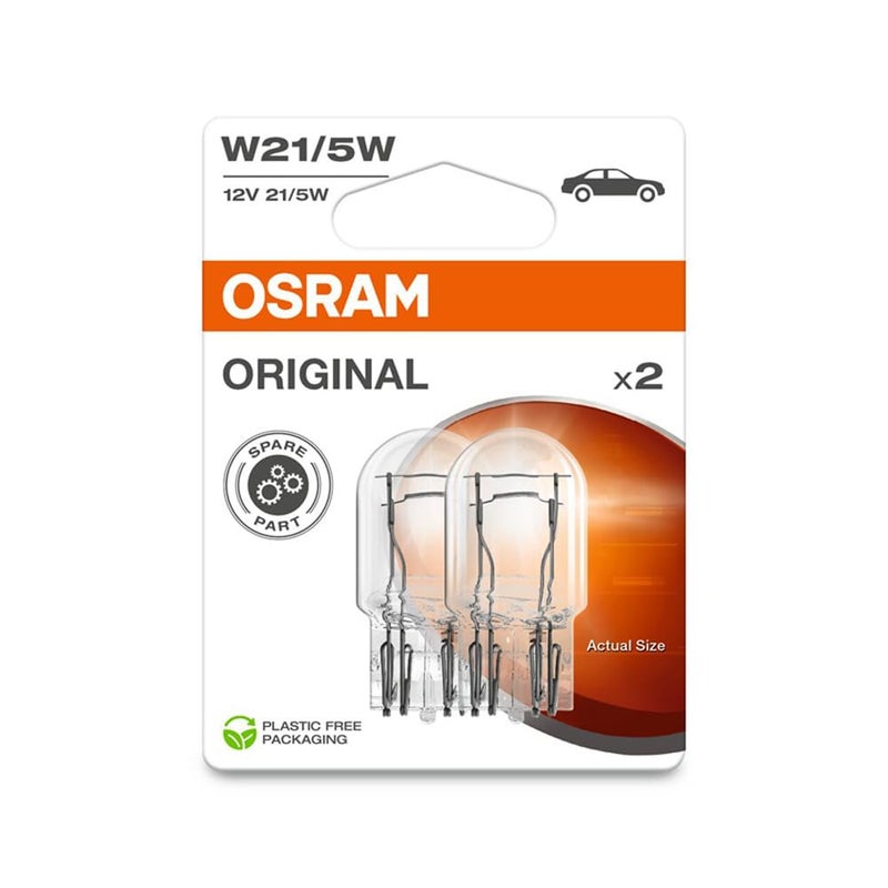 Osram Original Line 12 V, glass wedge base, 2721-2BL, double blister pack, white - Image 5