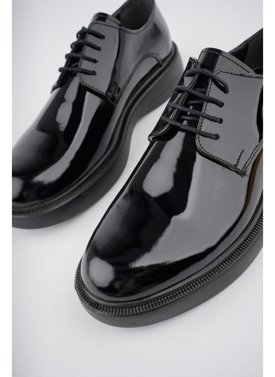 muggo Smith Guaranteed Daily Classic Leather Casual Comfortable Orthopedic Thick Sole Men's Shoes  - Image 4