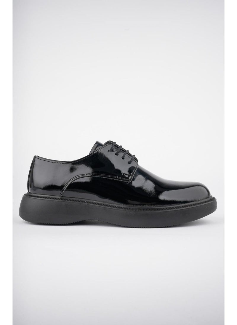 muggo Smith Guaranteed Daily Classic Leather Casual Comfortable Orthopedic Thick Sole Men's Shoes  - Image 1