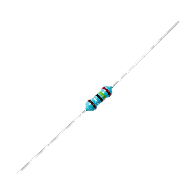 CHANZON 100pcs 1/4W (0.25W)2.4Ω ohm Metal Film Fixed Resistor 0.01 ±1% Tolerance 2.4 R MF Through Hole Resistors Current Limiting Rohs Certificated - Image 2
