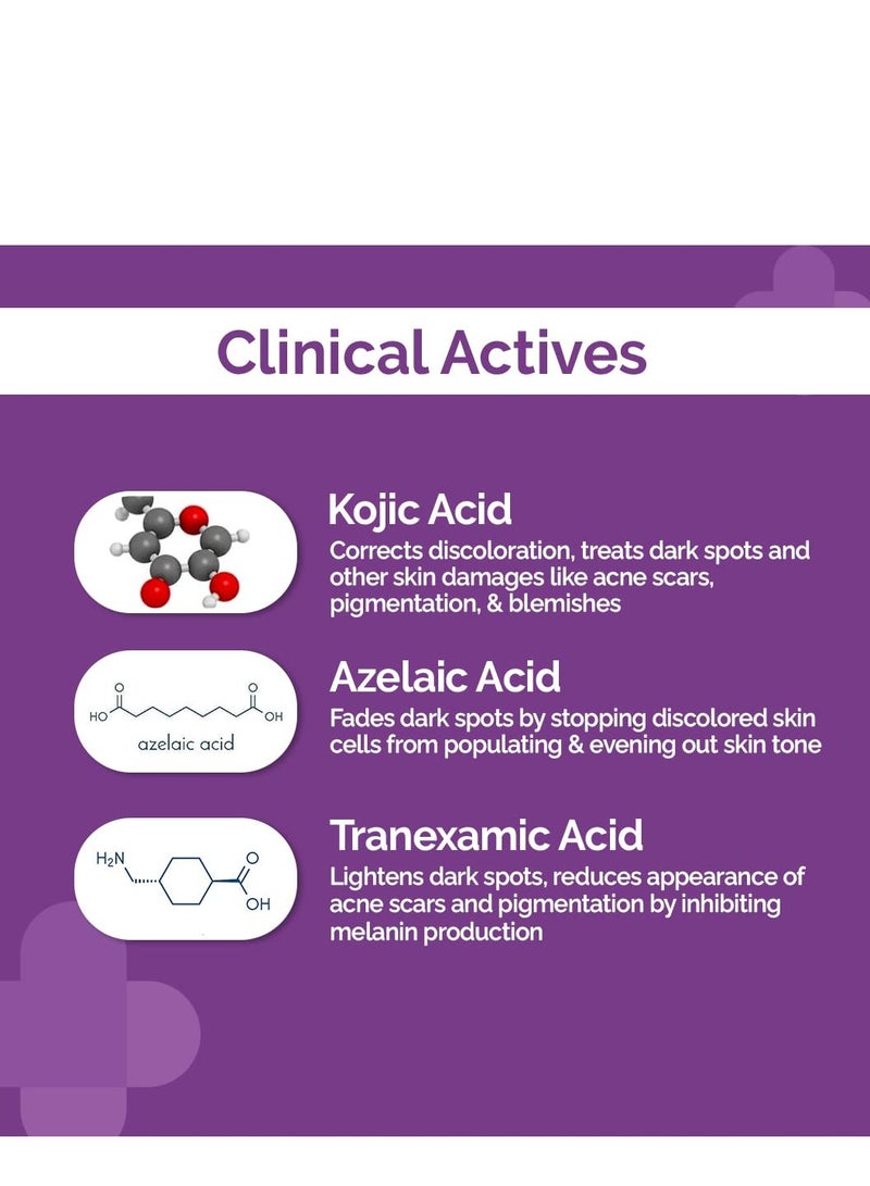 The Derma Co 3% Kojic Acid Dark Spot Corrector Gel for Spotless and Radiant Skin  30 g - Image 4