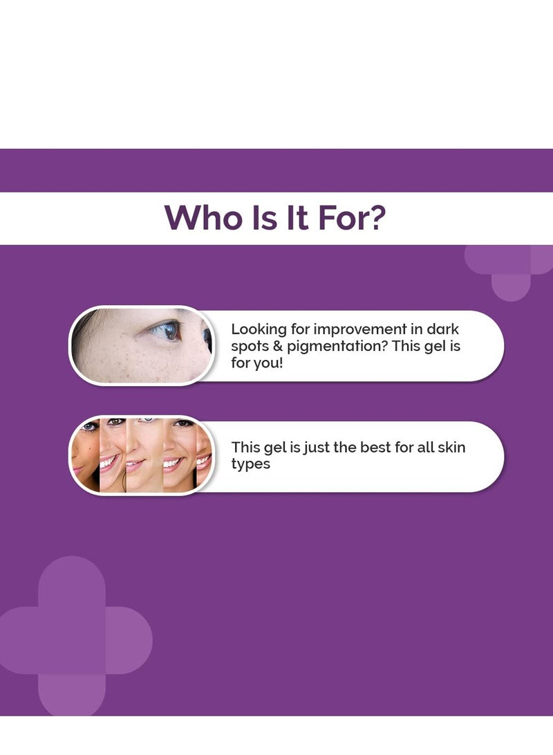 The Derma Co 3% Kojic Acid Dark Spot Corrector Gel for Spotless and Radiant Skin  30 g - Image 5