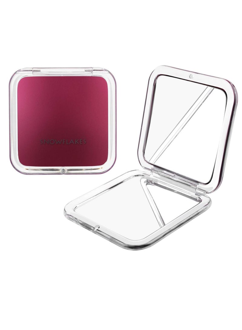 SNOWFLAKES SNOWFLAKES Magnifying Compact Mirror - Image 1