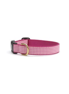 Up Country Pink Gingham Dog Collar, Small (9 to 15 inches) 1 inch Wide Width - pzsku/ZB8A52ACA8AF2F69AB19EZ/45/_/1737031526/2ace11a4-0bde-4a4b-aabe-0b2f29cbc748