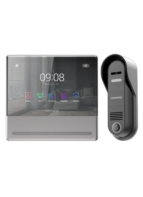 Intercom kit from Comax, high-tech color screen with 2-megapixel metal casing door camera