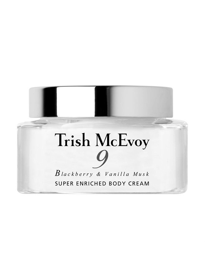 Trish McEvoy N° 9 Blackberry & Vanilla Musk Super Enriched Hand and Body Cream, 3.5 oz / 100 g