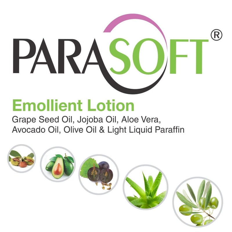 Parasoft Emollient Lotion  100ml  Lightweight Skin Moisturizer  Hydrating  Nourishing Formula  FragranceFree  NonGreasy Pack of 2 - Image 3