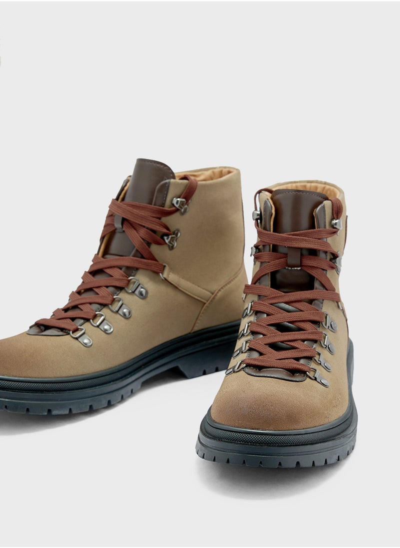 Robert Wood Casual Lace Up Boots  - Image 4