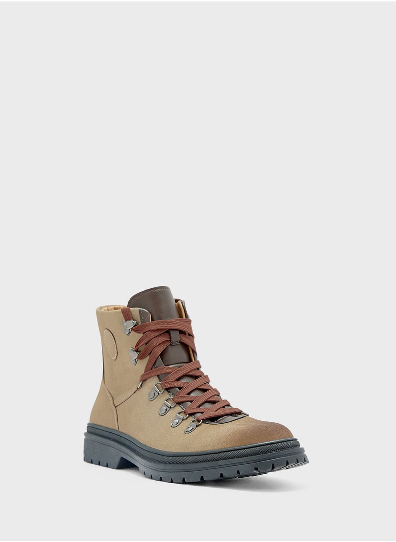 Robert Wood Casual Lace Up Boots  - Image 2