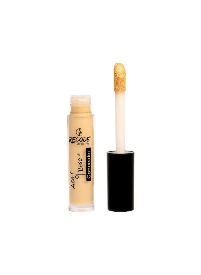 Recode Concealer comes with Natural Matte Finish & Blendable High Coverage Formula, Waterproof & Lightweight, Shade 06 Yellow, 6ml  - Image 1