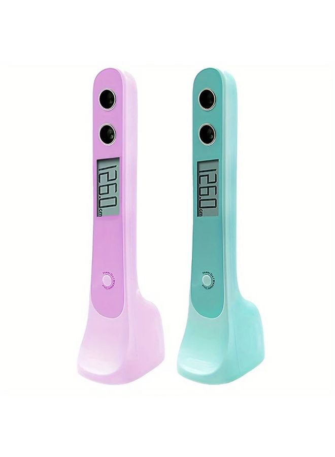 Pink Electronic Height Ruler For Human Height Measurement Up To 200cm 6 56ft - Image 1